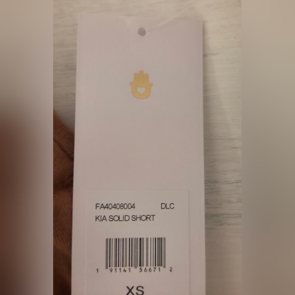 Spiritual Gangster Athletic Shorts With Pockets in A Rust Color - Picture 2 of 9